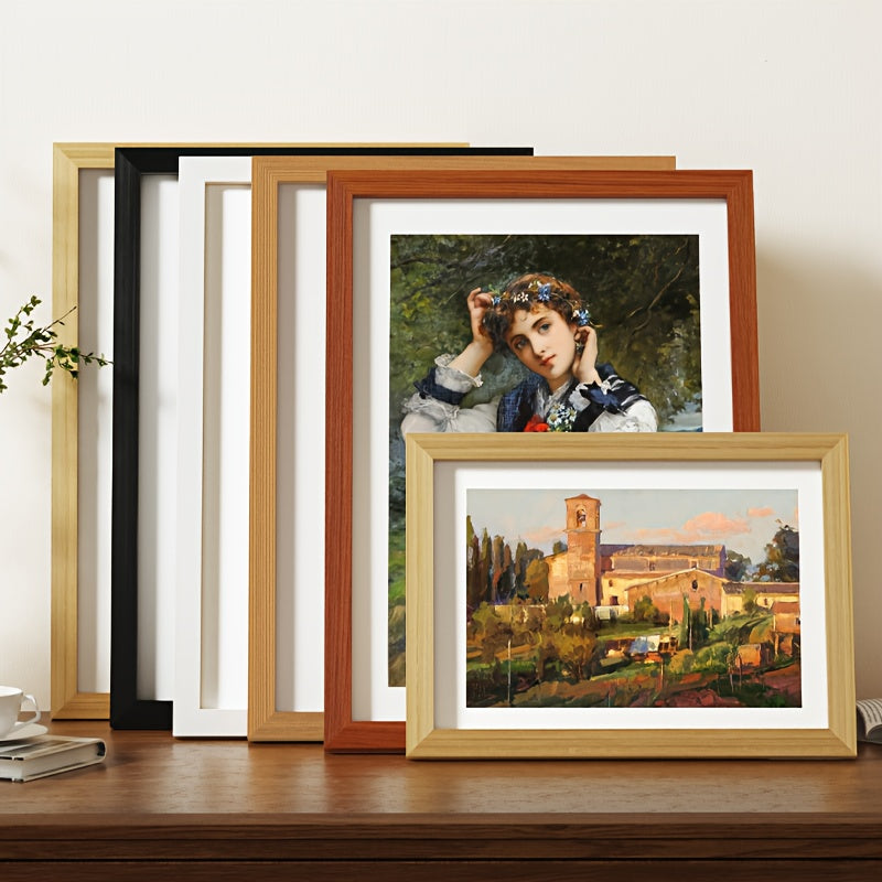 2\u002F5\u002F10 Multiple Wooden Photo Frames • Four Sizes 4x6\u002F5x7\u002F8x10\u002F8.3x11.7 • Ideal for Landscapes, People, Architecture, Pets • Can Be Placed Horizontally or Vertically • Perfect for Home Decor And Gifts