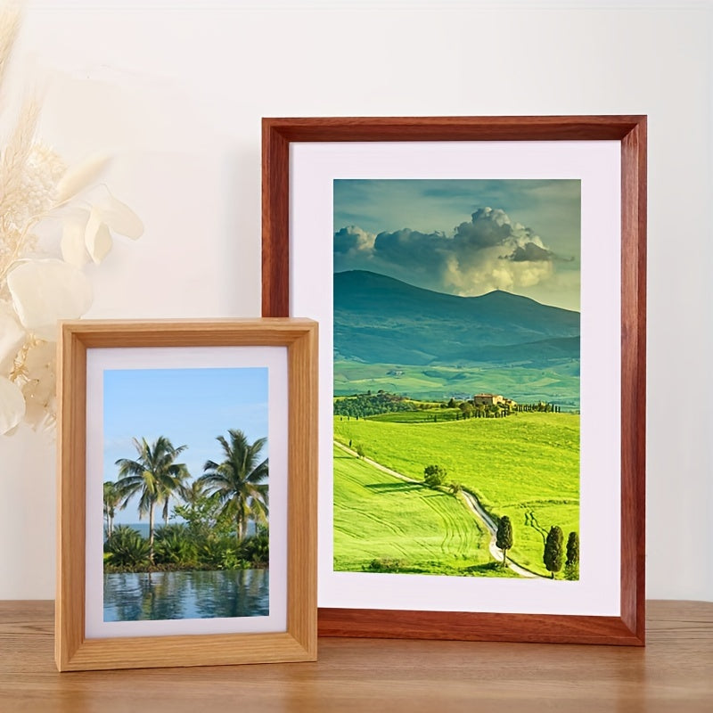 Large Double-Sided Transparent Acrylic Photo Frame for 4K8KA3, Suitable for Hanging Wall Displays of Pictures, Landscapes, And Posters
