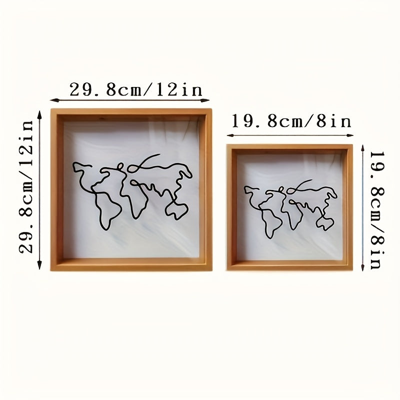 A Wooden Commemorative Ticket Storage Frame for Postcards, Tickets, And Photos, a Display Frame for Souvenirs, a Memory Box for Travel Maps, a Gift to Record Life And Travel
