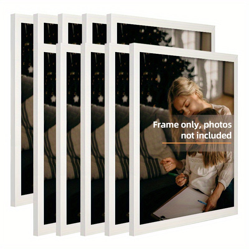 2\u002F5\u002F10 Multiple Wooden Photo Frames • Four Sizes 4x6\u002F5x7\u002F8x10\u002F8.3x11.7 • Ideal for Landscapes, People, Architecture, Pets • Can Be Placed Horizontally or Vertically • Perfect for Home Decor And Gifts