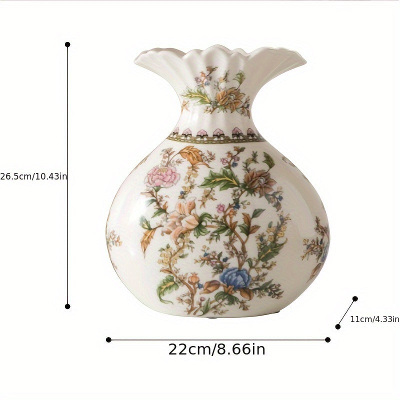 Lucky Bag Ceramic Vase Lucky Bag Design Ceramic Decorative Vase | New Chinese-American S1401