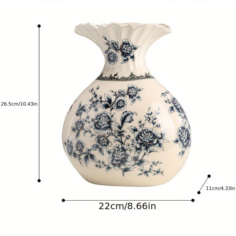 Lucky Bag Ceramic Vase Lucky Bag Design Ceramic Decorative Vase | New Chinese-American S1401