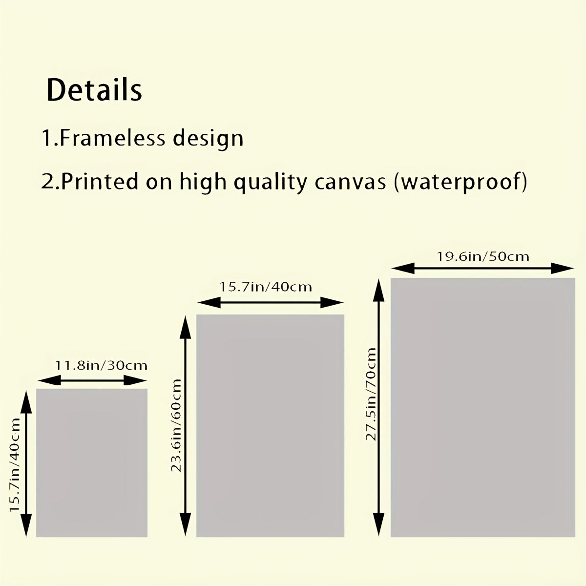 1pc Frameless Botanical Wildflowers in Earthy Tones - Modern Minimalist WMinimalist Neutral Canvas, Reusable Wall Art Suitable for Living Room, Bedroom, Kitchen, Bathroom Decor - Elegant Plant Art