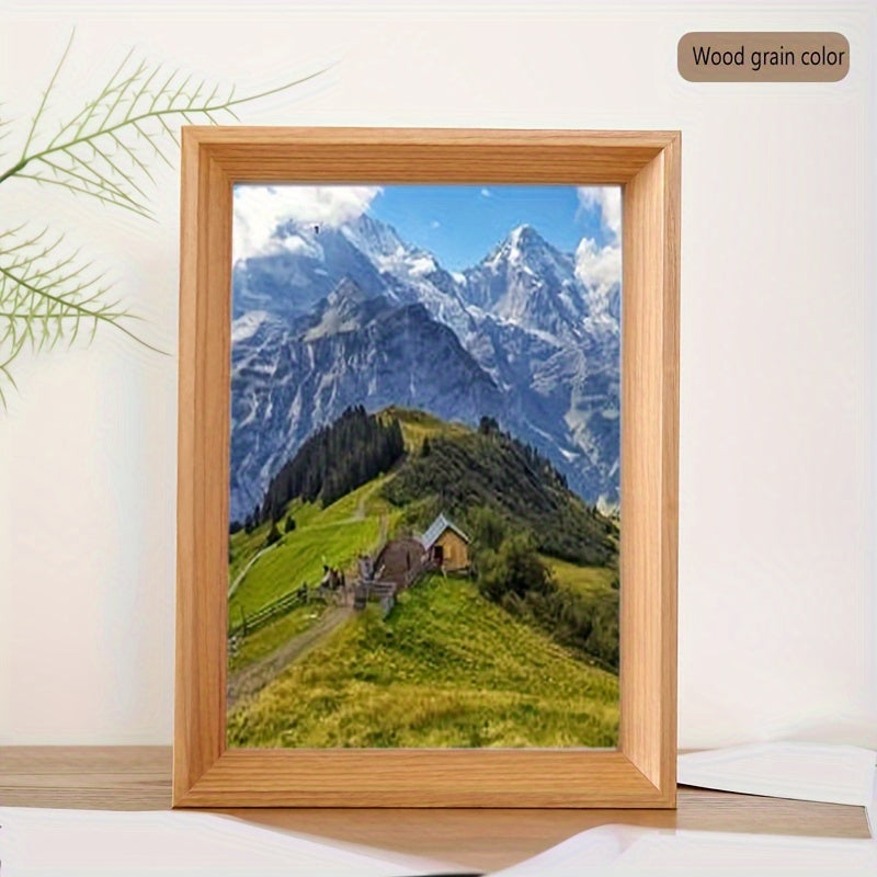 Large Double-Sided Transparent Acrylic Photo Frame for 4K8KA3, Suitable for Hanging Wall Displays of Pictures, Landscapes, And Posters